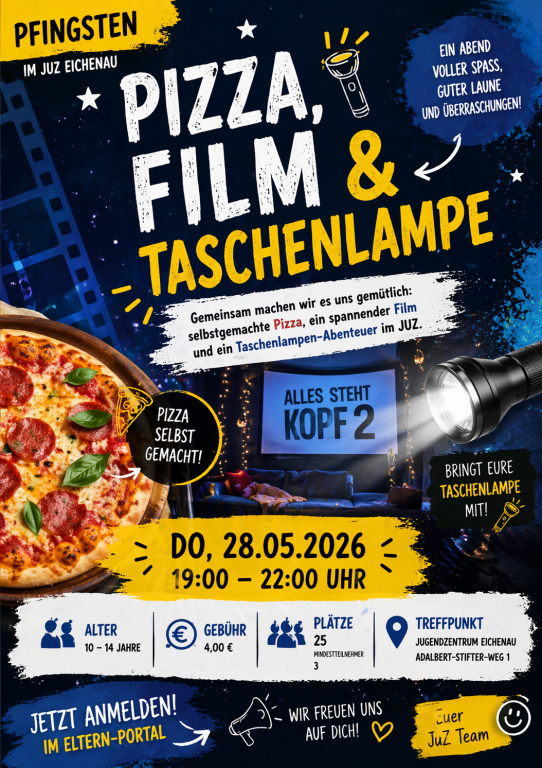 Pizza, Film und Taschenlampe 25643.png